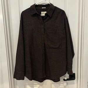 Oversized flannel